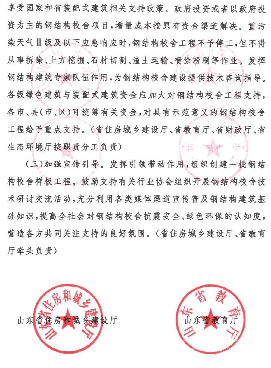 鋼結(jié)構(gòu)校舍建設(shè) 政策扶持知多少！(圖5)